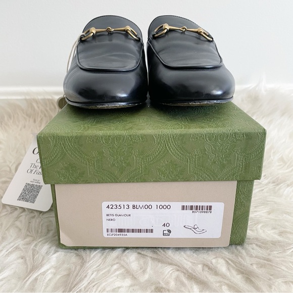 Gucci Princetown Horsebit Leather Slipper Mule Black
Size 40 - Picture 2 of 11